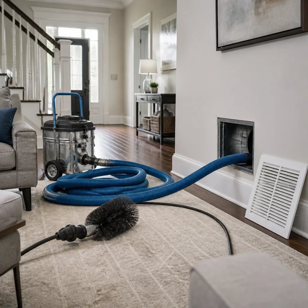 Whole-home duct cleaning