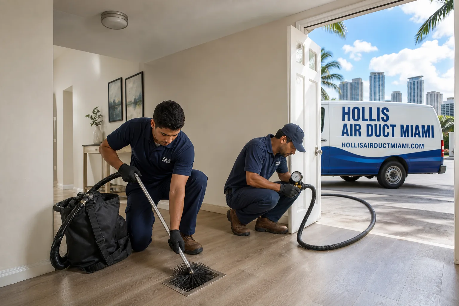 Hollis Air Duct Miami air duct cleaning team